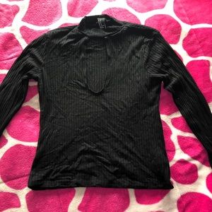 Black long sleeve shirt
